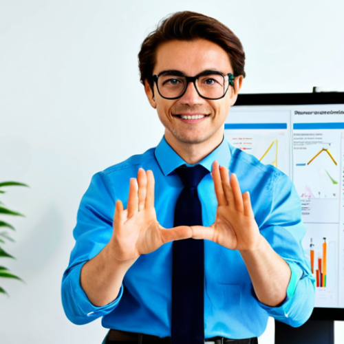Eco-Marketing Manager**

"A professional Eco-Marketing Manager, fully clothed in business casual attire, presenting a sustainability strategy in a bright, modern office. Background includes charts and graphs illustrating environmental impact. Appropriate content, safe for work, professional setting, perfect anatomy, correct proportions, natural pose, well-formed hands, proper finger count, natural body proportions, high quality photography."

**