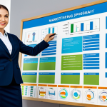 **

A skilled marketing specialist in a professional, fully clothed business outfit, presenting a strategy board filled with eco-friendly marketing ideas, in a bright, modern office setting, appropriate attire, safe for work, perfect anatomy, correct proportions, family-friendly, professional quality.

**